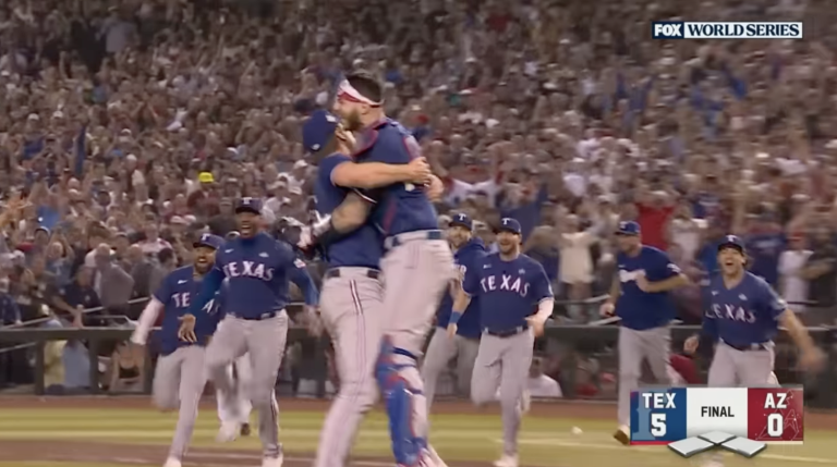 Texas Rangers Win The World Series